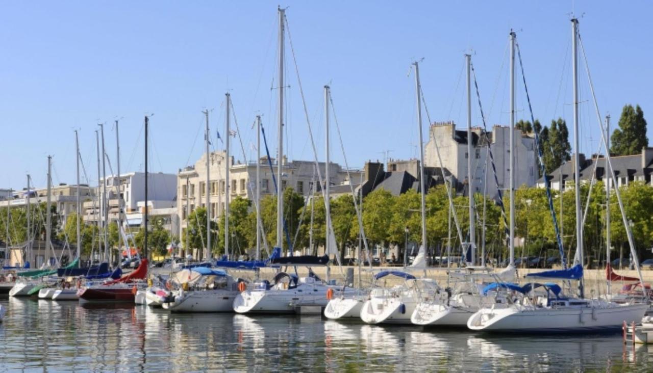 Appartement Cosy Au Coeur De Lorient - Residence Calme Buitenkant foto