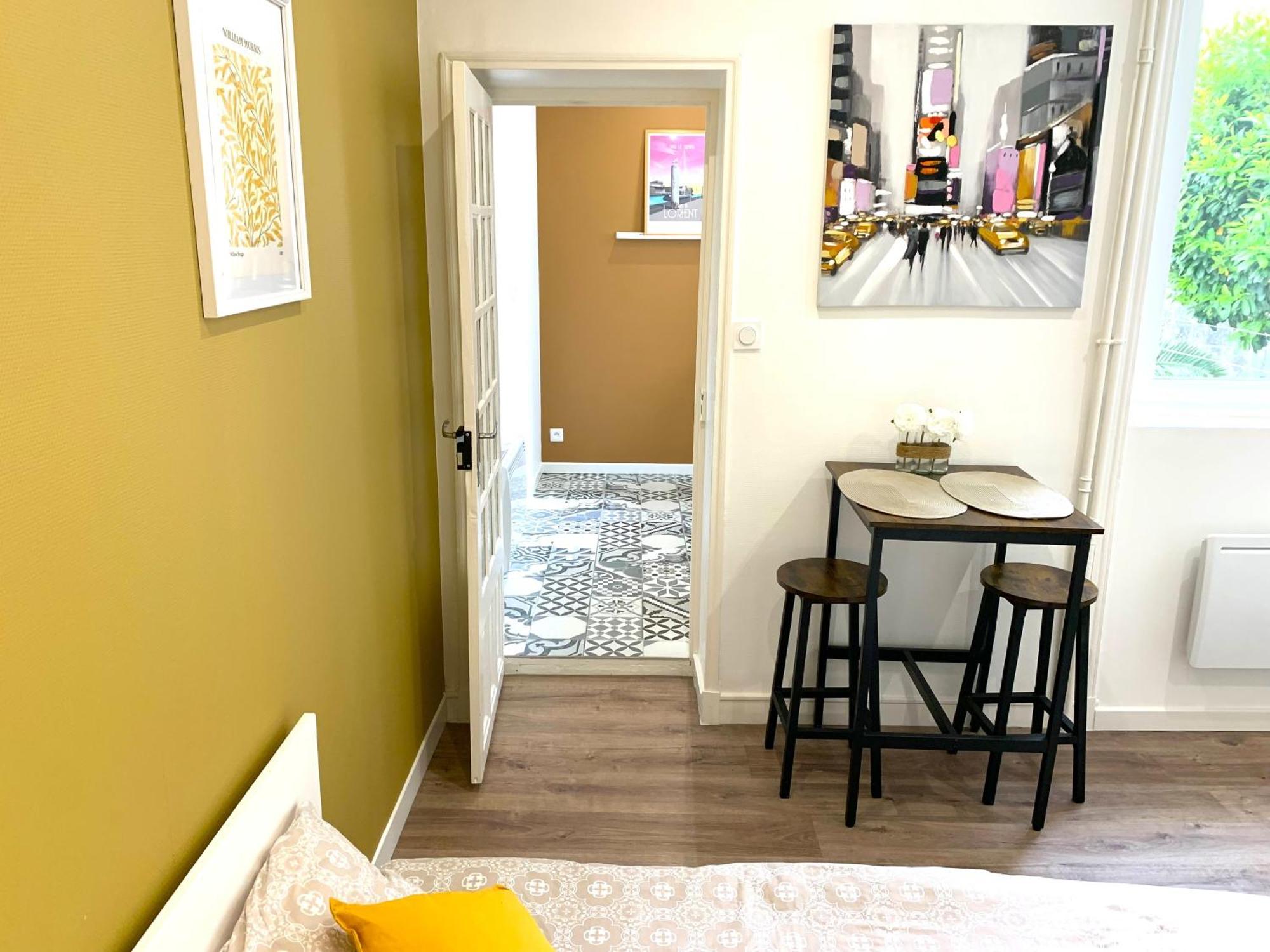 Appartement Cosy Au Coeur De Lorient - Residence Calme Buitenkant foto